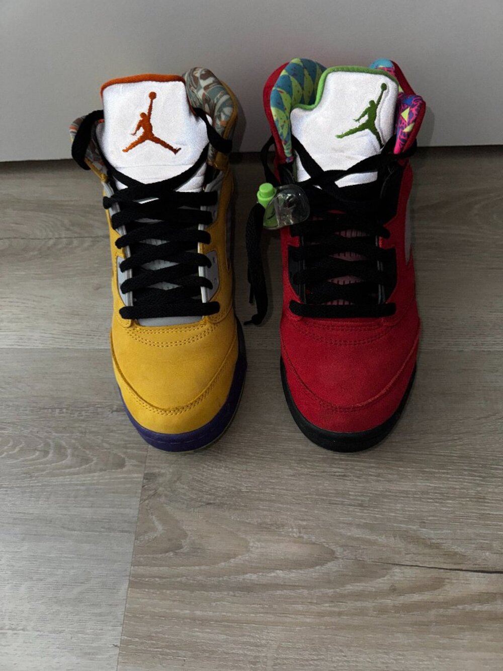Air Jordan 5 Retro SE What The GS Size 5.5Y Youth Multicolor Worn Twice No Box